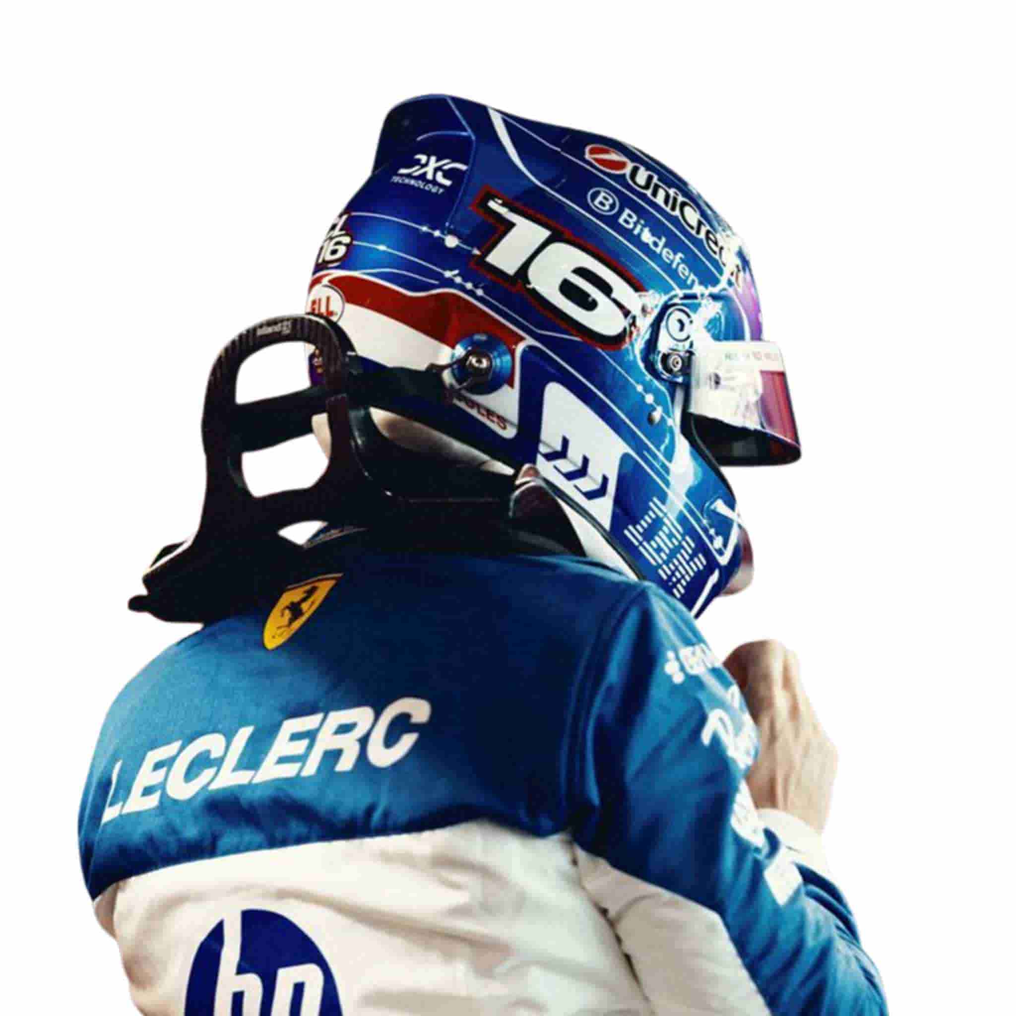 2025 Ferrari Charles Leclerc Miami GP Race Suit Replica