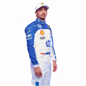 2025 Ferrari Charles Leclerc Miami GP Race Suit Replica