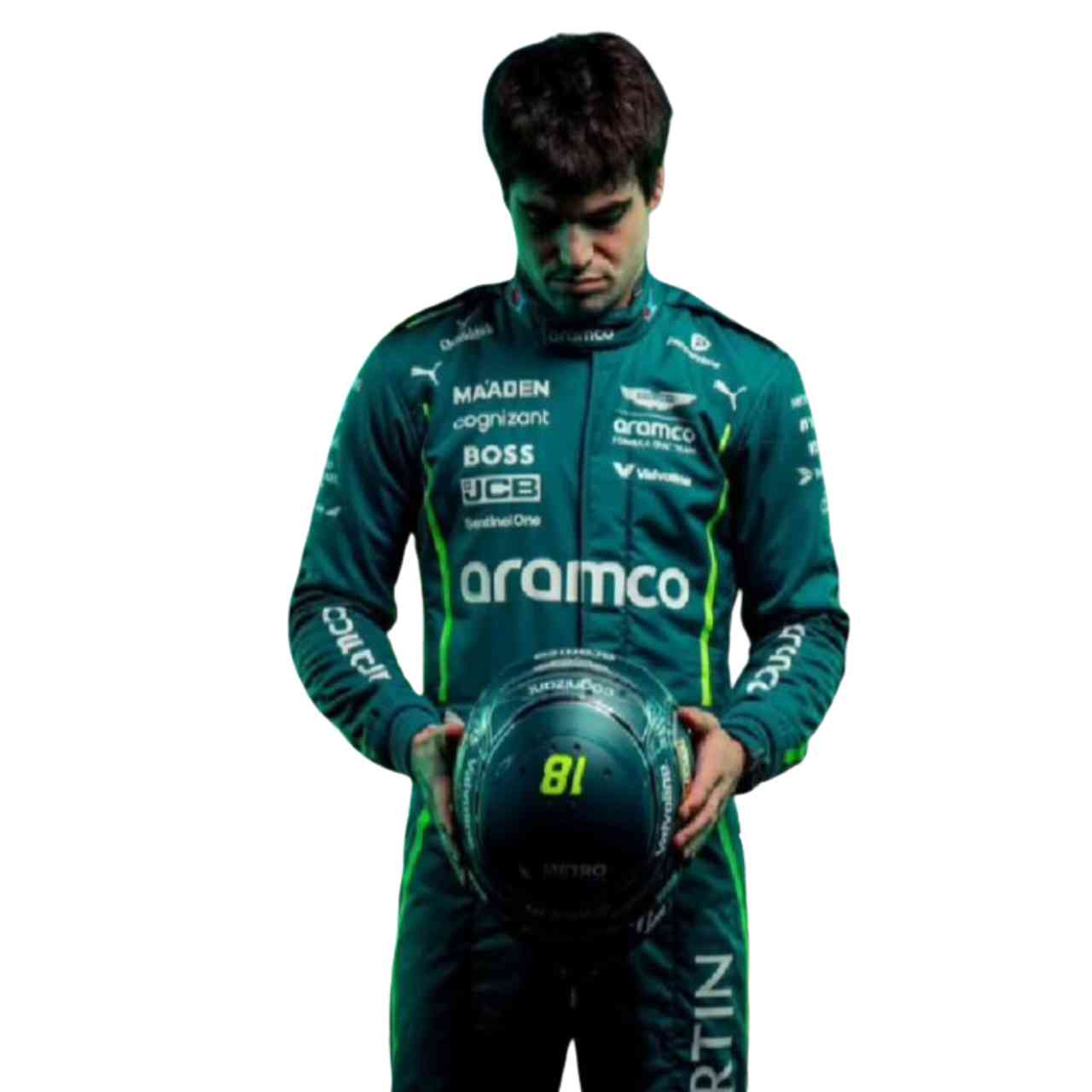 2025 Lance Stroll Aston Martin F1 Race Suit Replica