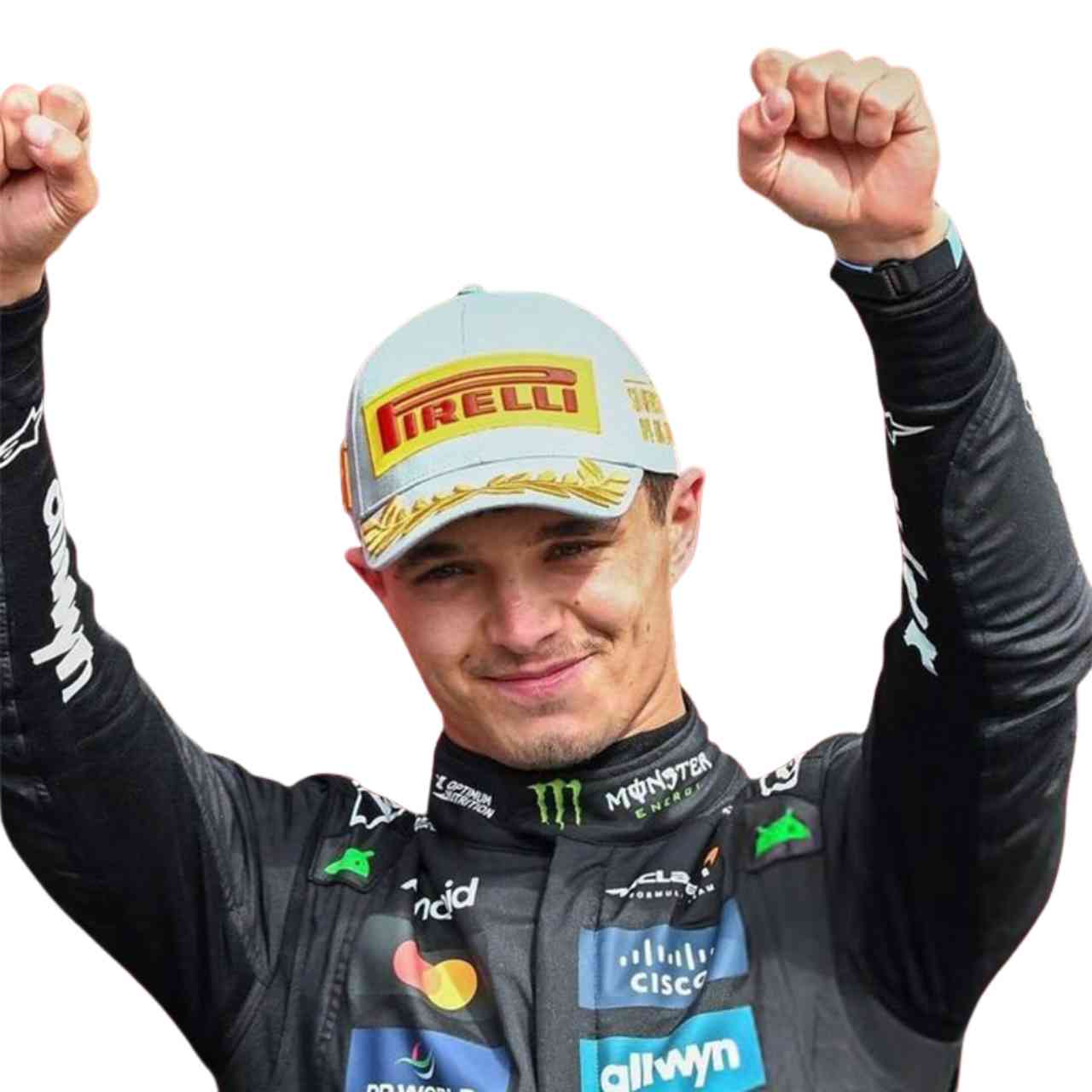 2025 Lando Norris McLaren British GP F1 Race Suit Replica