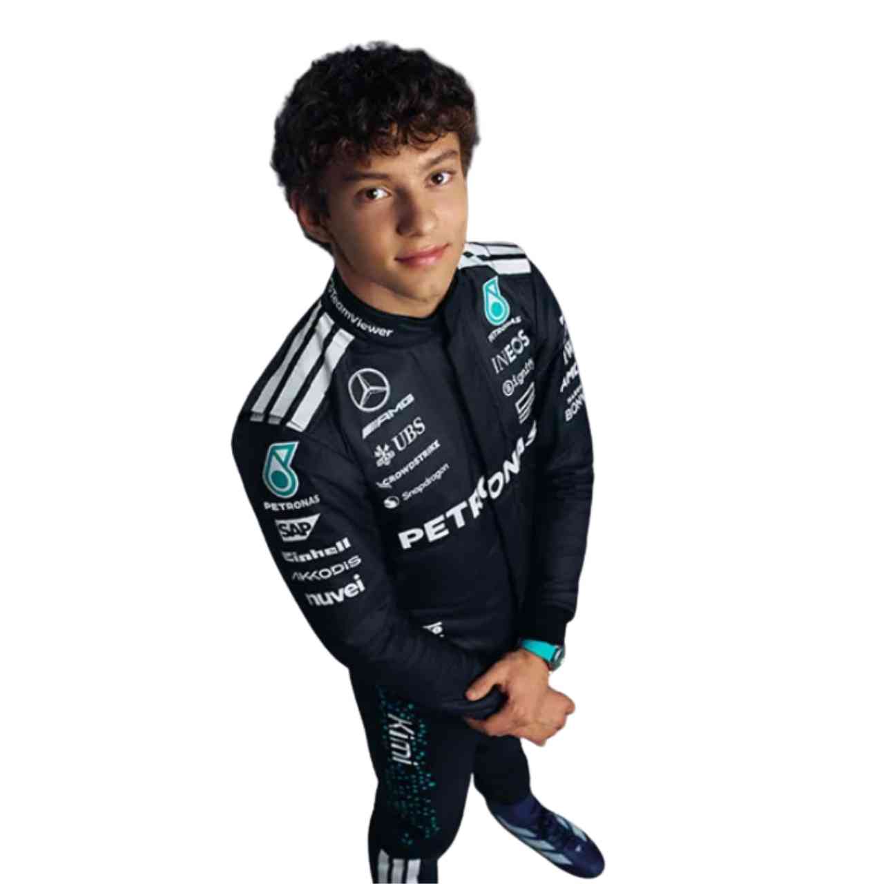 2025 Mercedes Andrea Kimi Antonelli F1 Race Suit Replica