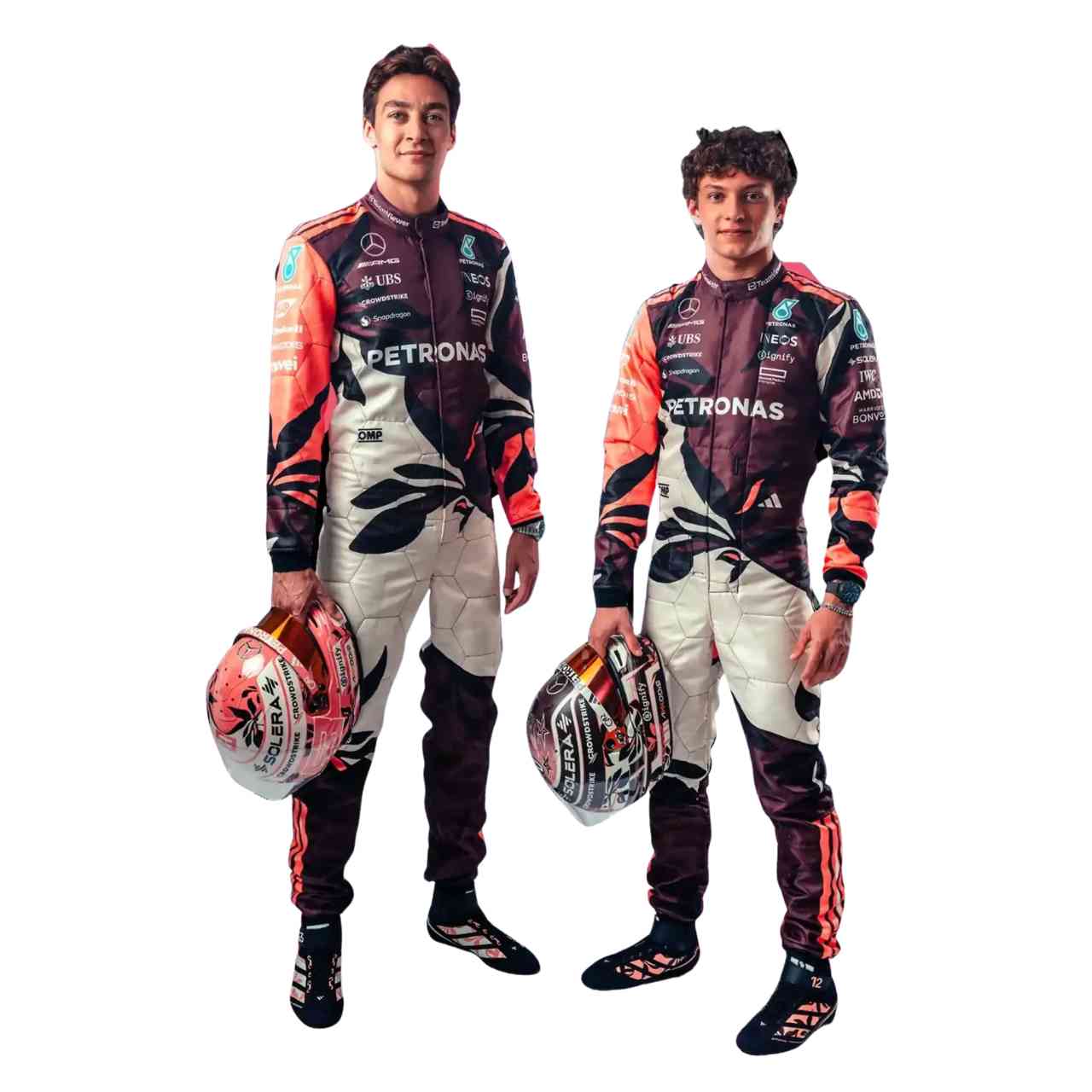 2025 Mercedes Andrea Kimi Antonelli Miami GP F1 Race Suit Replica