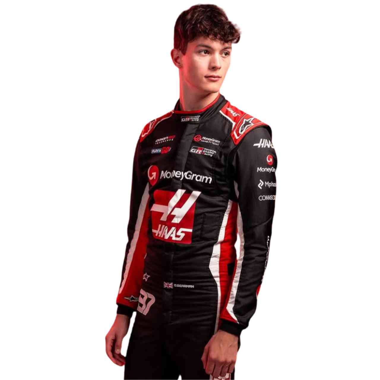 2025 Oliver Bearman Haas F1 Race Suit Replica