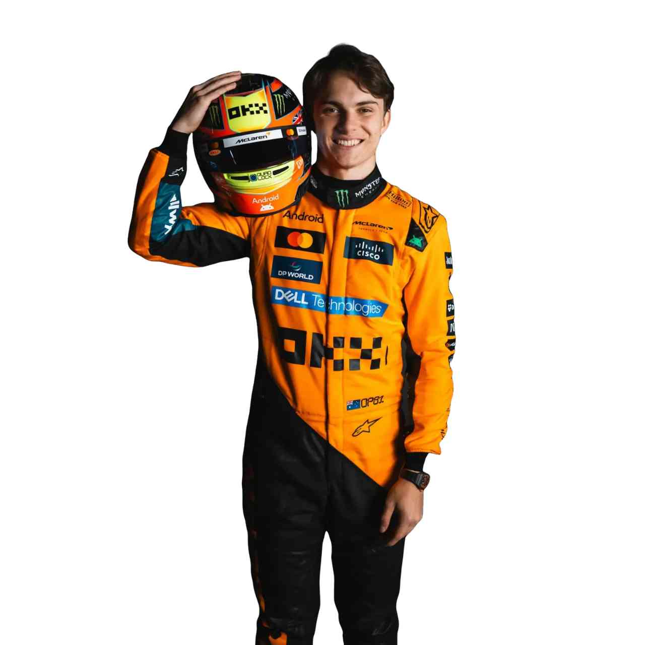 2025 Oscar Piastri McLaren F1 Race Suit Replica