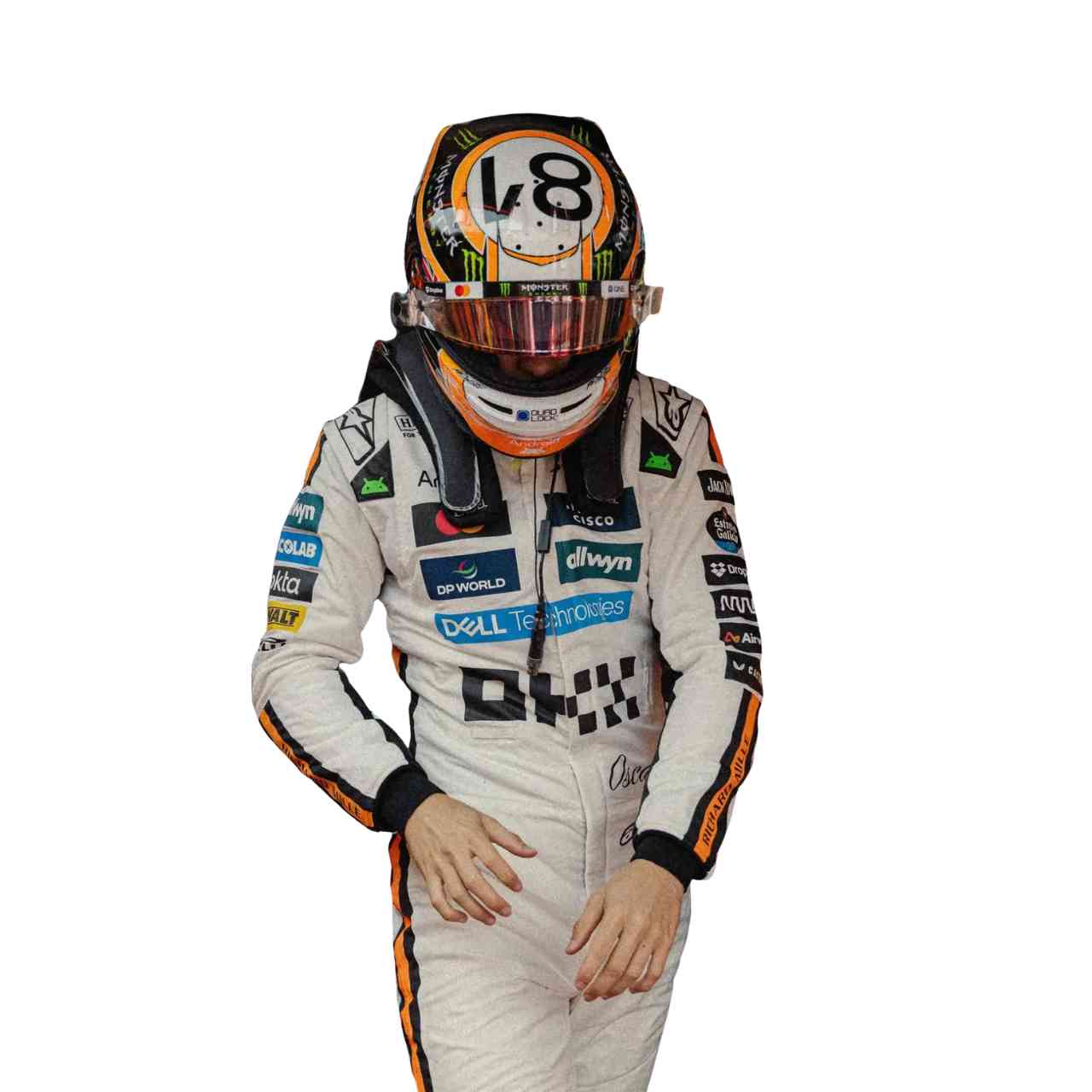 2025 Oscar Piastri McLaren Monaco GP F1 Race Suit Replica