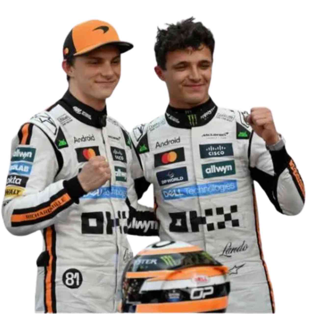 2025 Oscar Piastri McLaren Monaco GP F1 Race Suit Replica