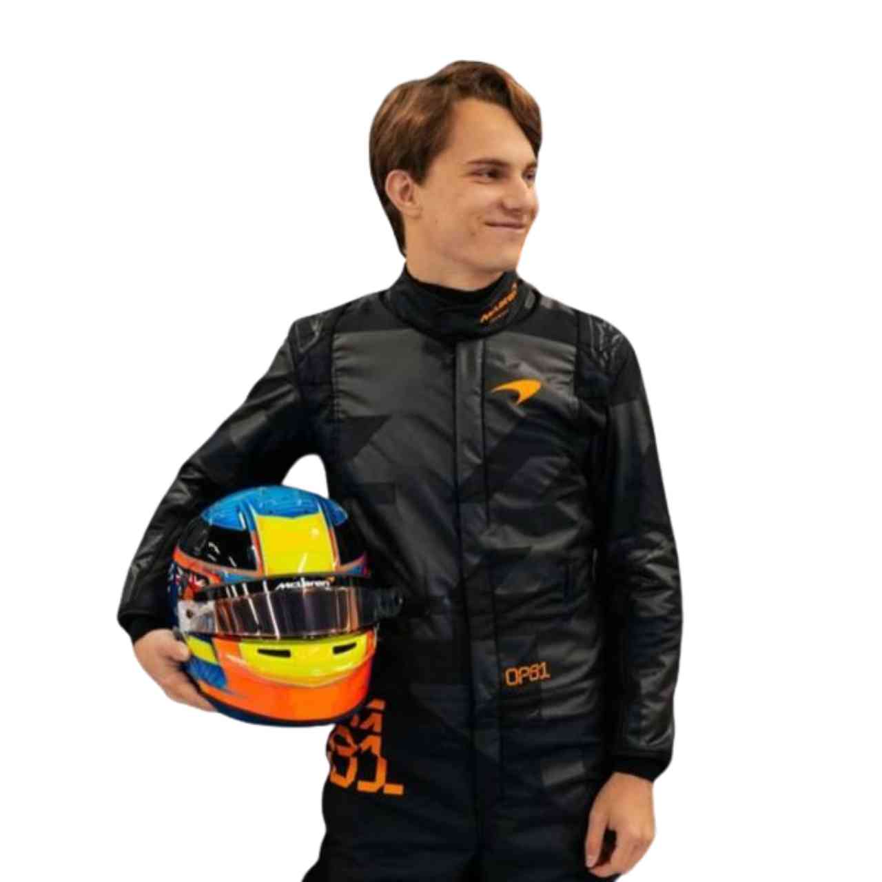 2025 Oscar Piastri McLaren Stealth F1 Race Suit Replica
