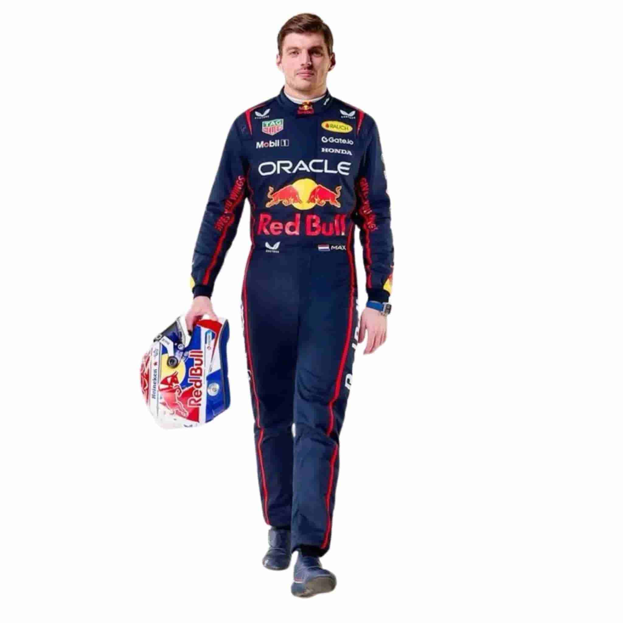 2025 Red Bull Max Verstappen F1 Race Suit Replica