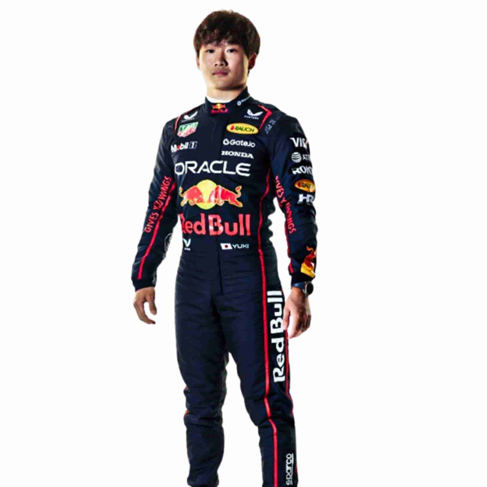 2025 Red Bull Yuki Tsunoda F1 Race Suit Replica