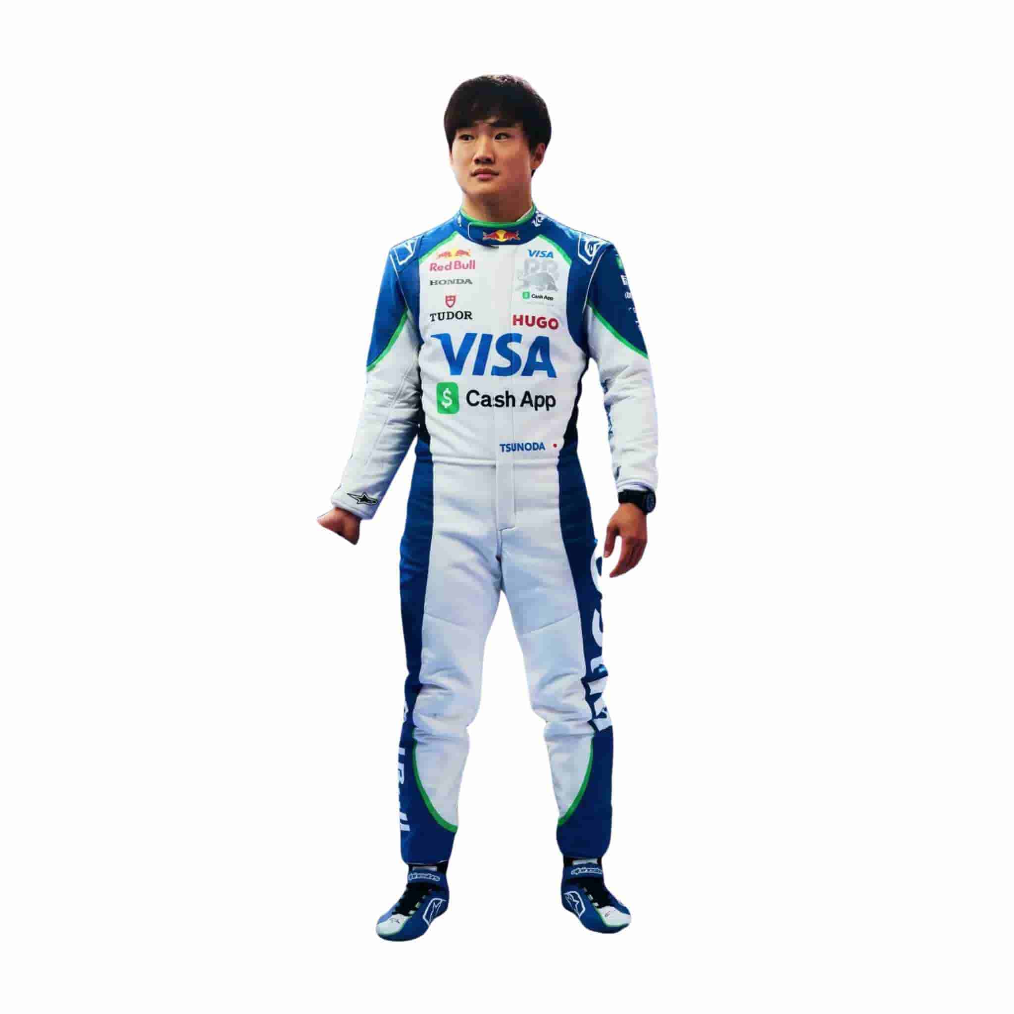 2025 Yuki Tsunoda RB F1 Race Suit Replica