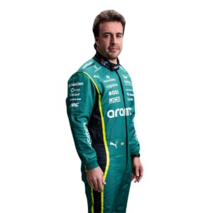 2026 Fernando Alonso Aston Martin F1 Race Suit Replica