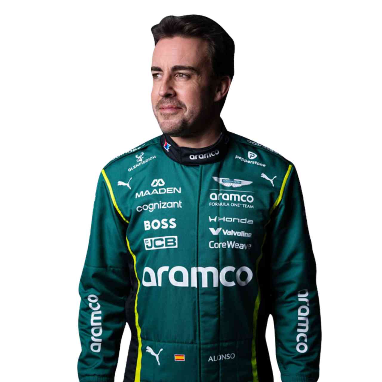 2026 Fernando Alonso Aston Martin F1 Race Suit Replica