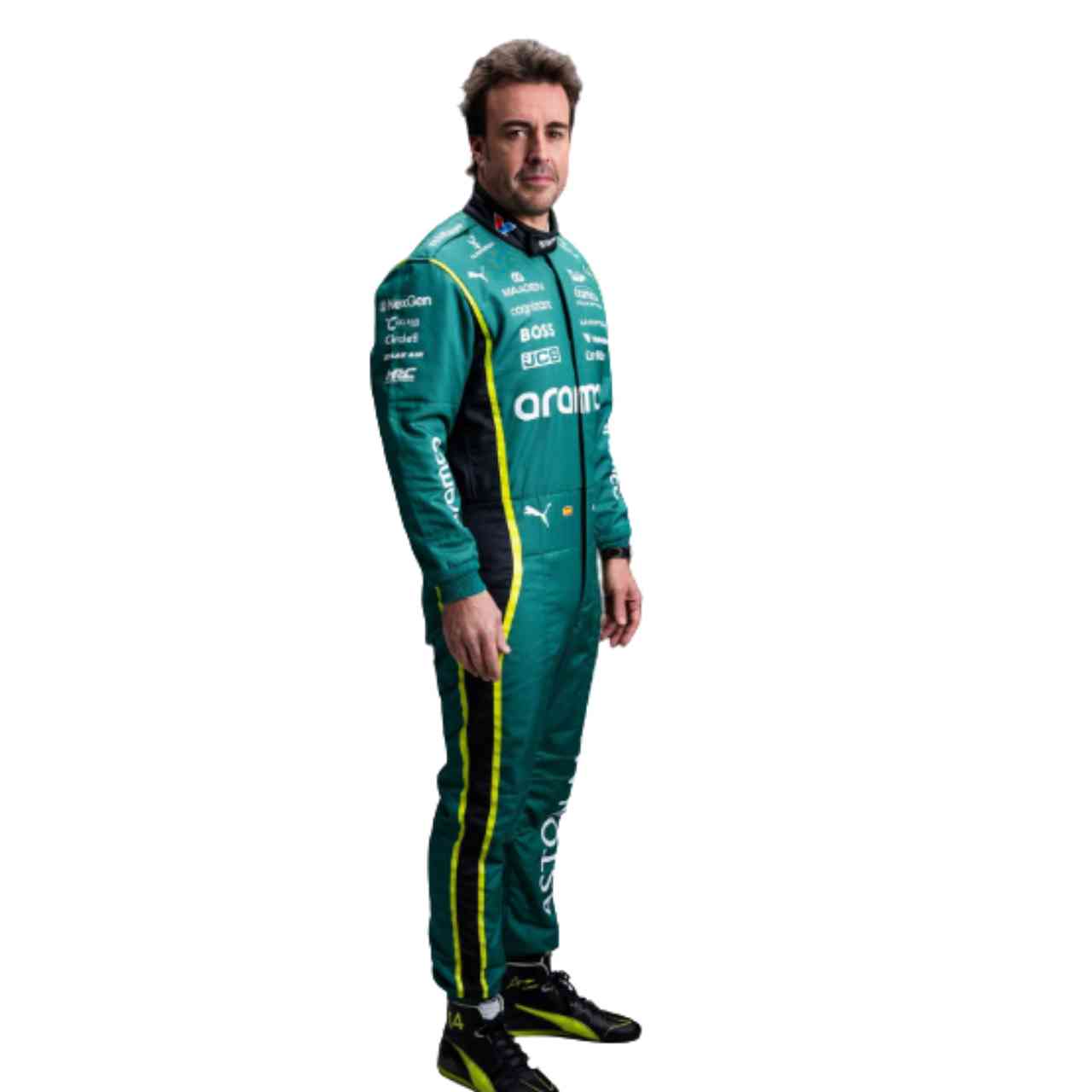 2026 Fernando Alonso Aston Martin F1 Race Suit Replica