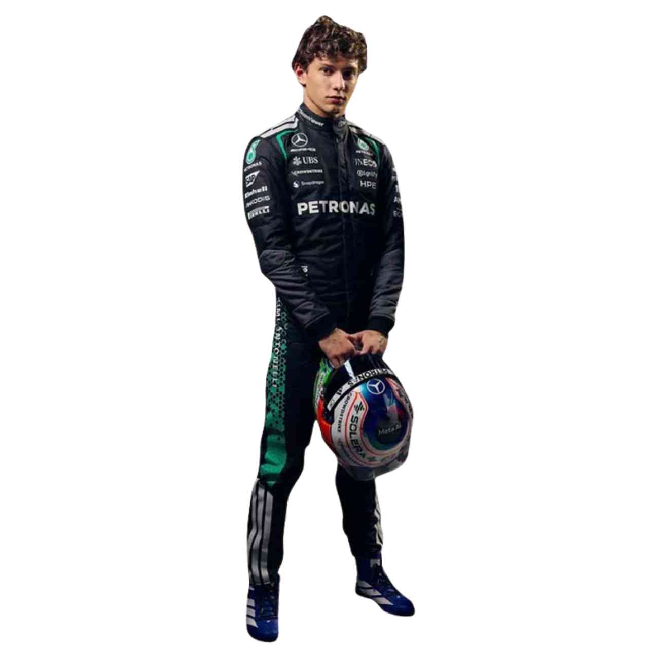 2026 Kimi Antonelli Mercedes F1 Race Suit Replica