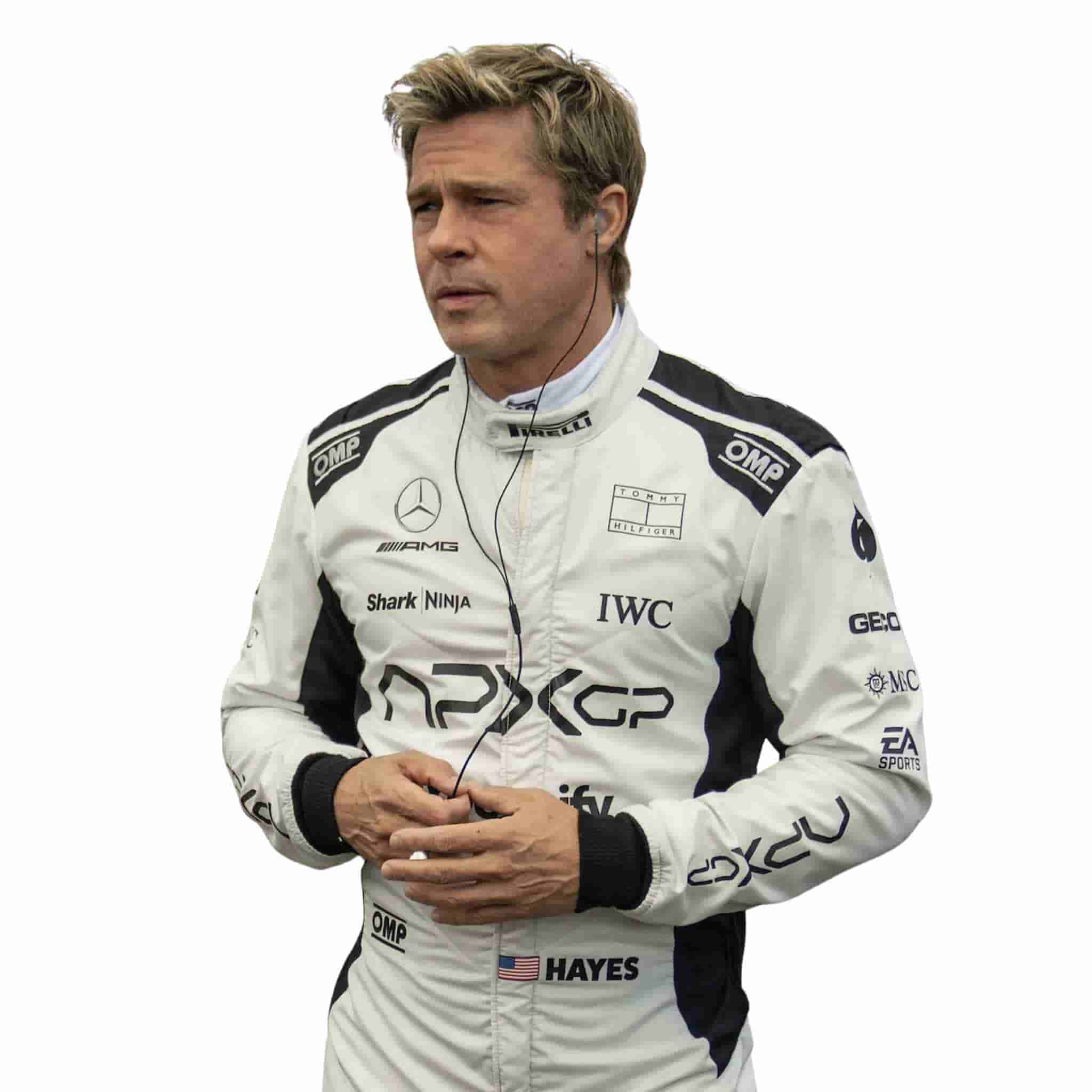 F1 Movie Brad Pitt (Sonny Hayes) Racing Suit 2025