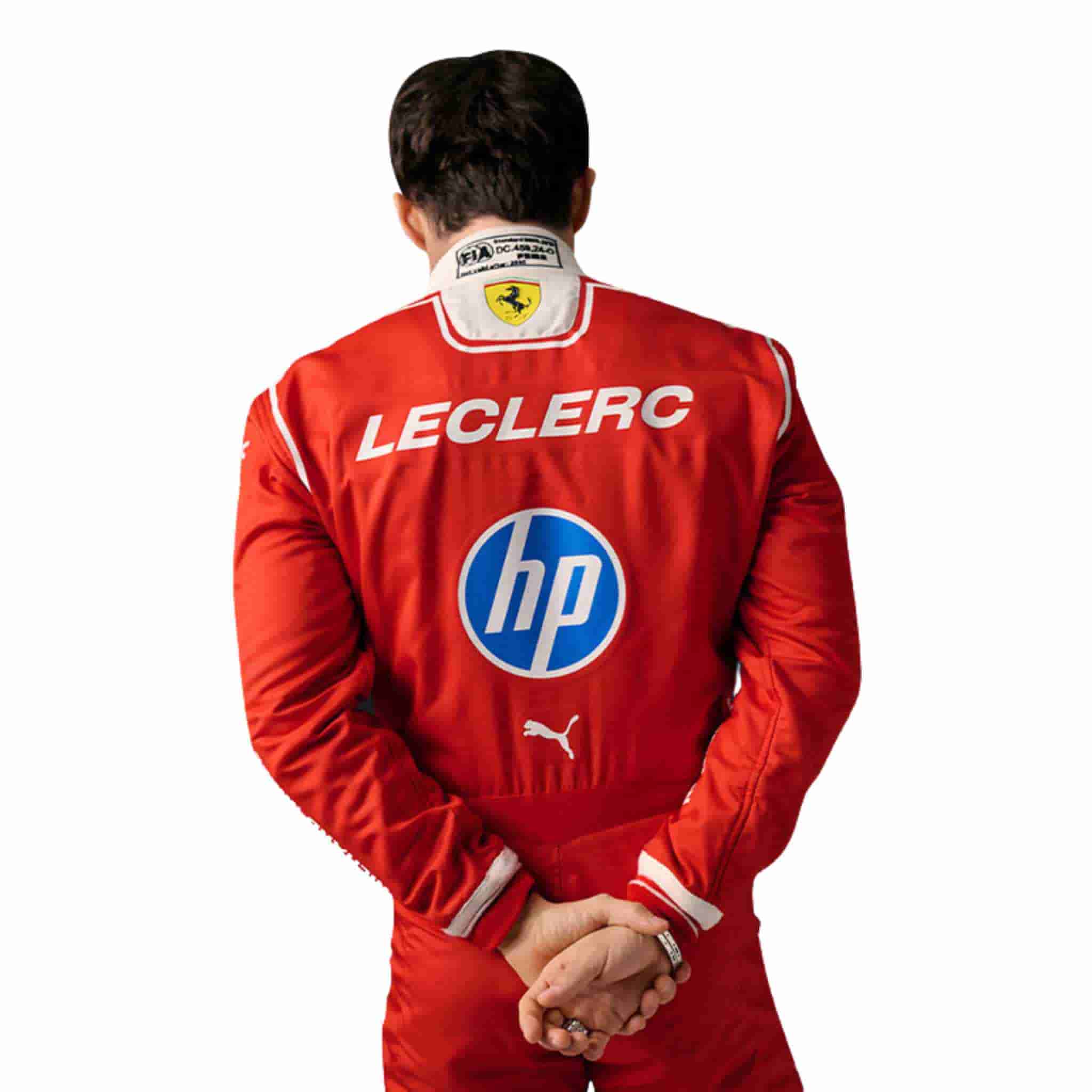 Ferrari HP 2026 Charles Leclerc Official Team Race Suit Replica