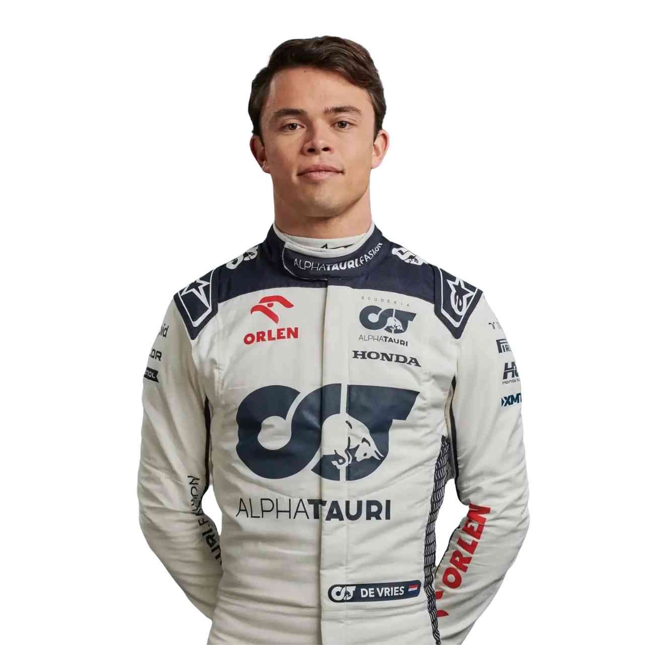Nyck De Vries 2023 AlphaTauri F1 Suit Replica