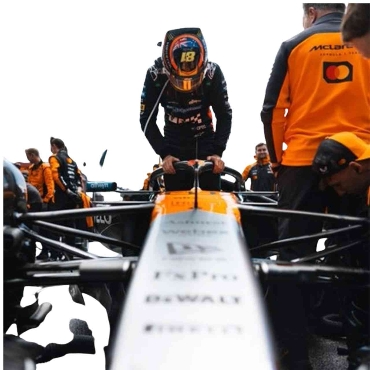 Oscar Piastri McLaren British GP F1 Race Suit Replica