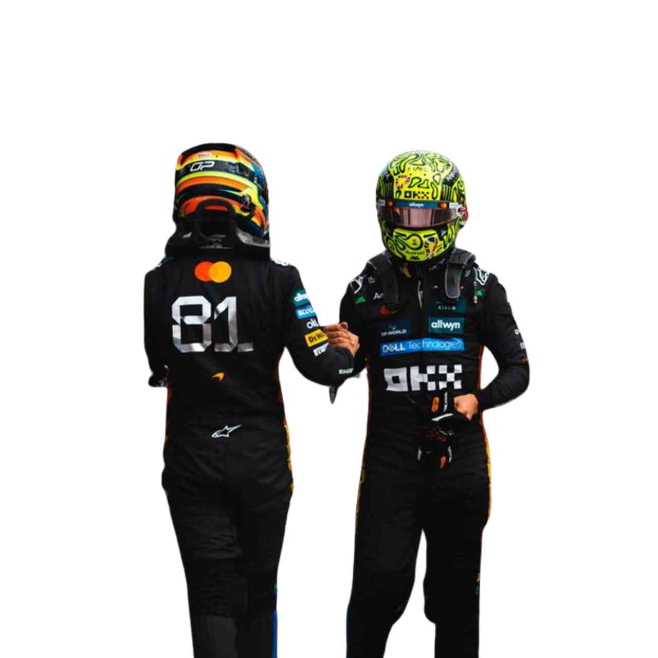 Oscar Piastri McLaren British GP F1 Race Suit Replica