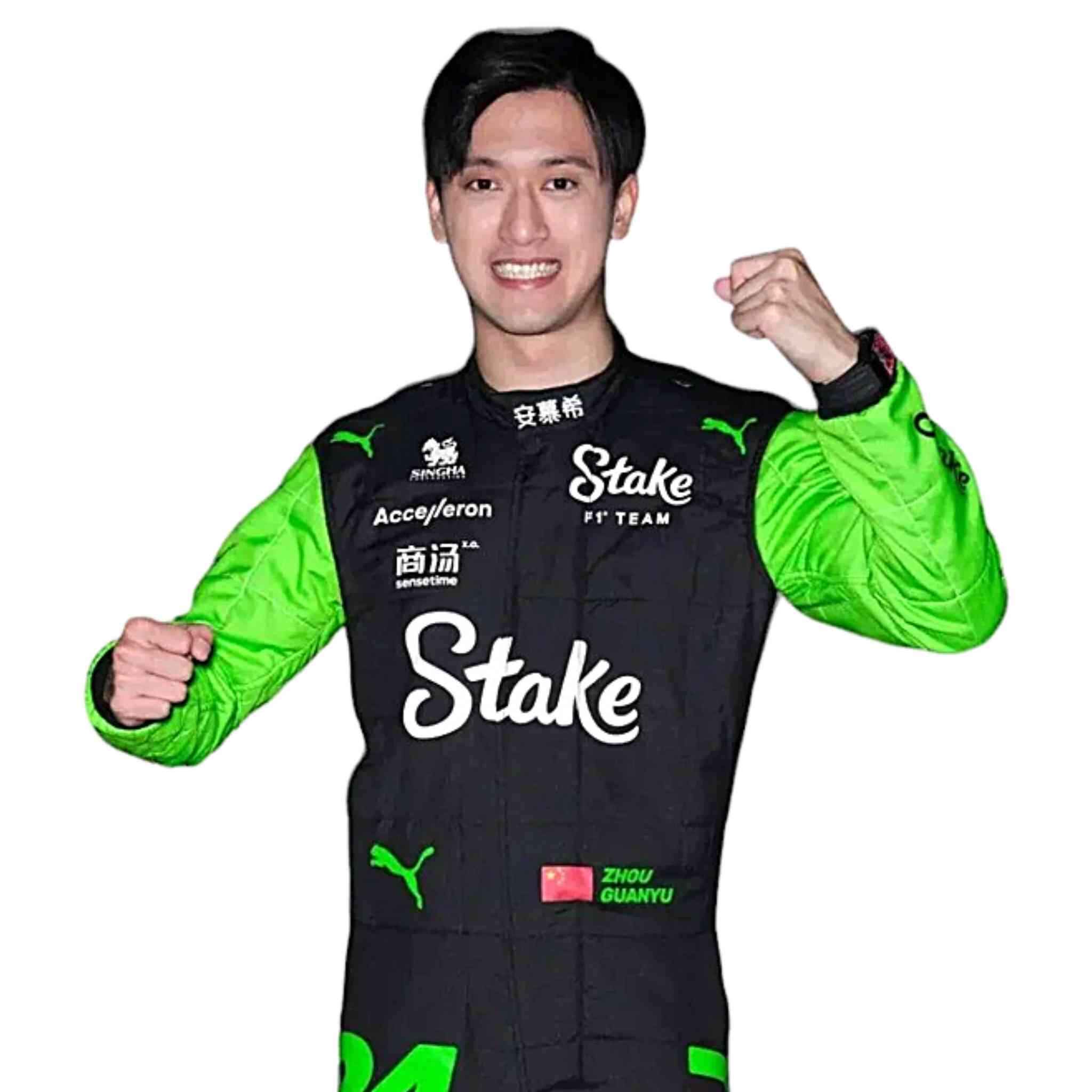Zhou Guanyu Kick Sauber 2024 F1 Race Suit Replica