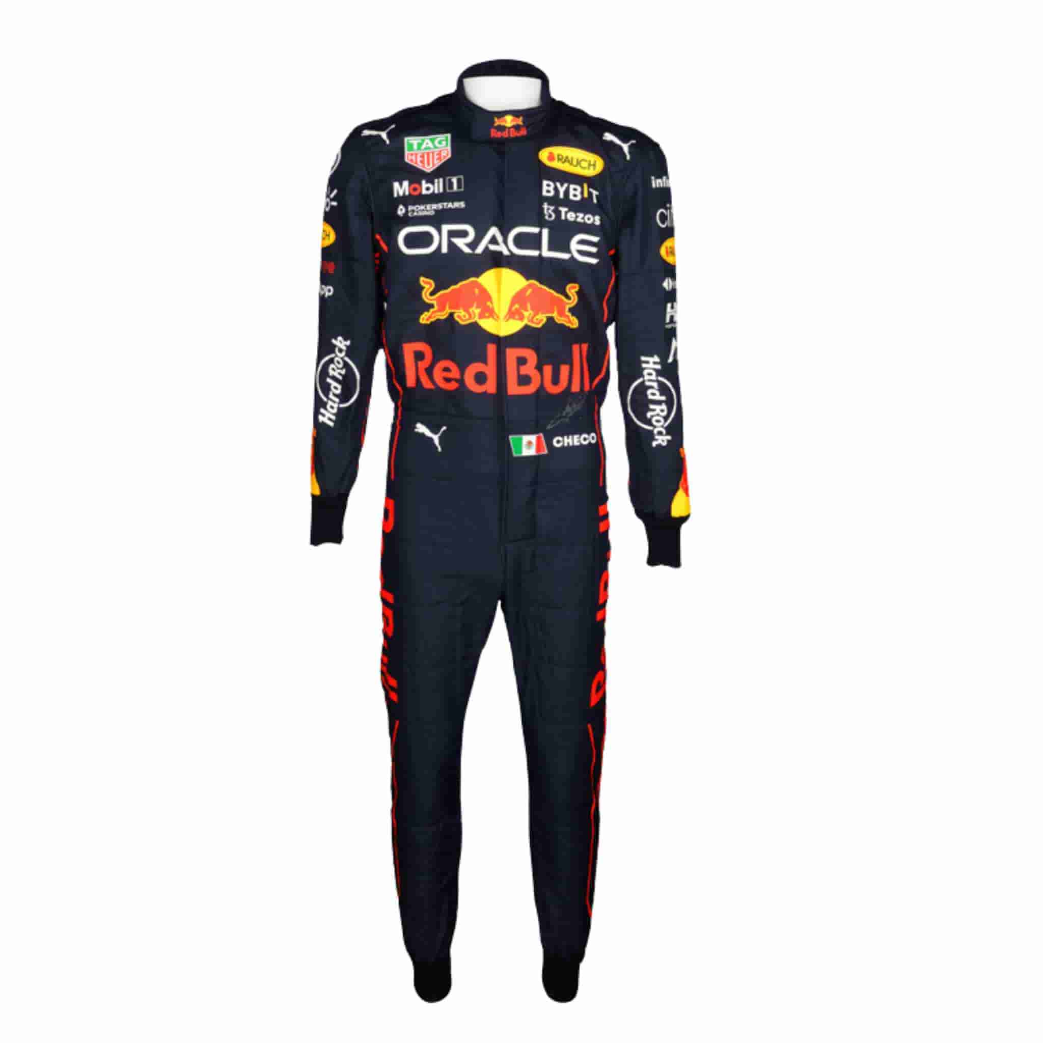 2022 Sergio Perez Red Bull Honda F1 Race Suit Replica
