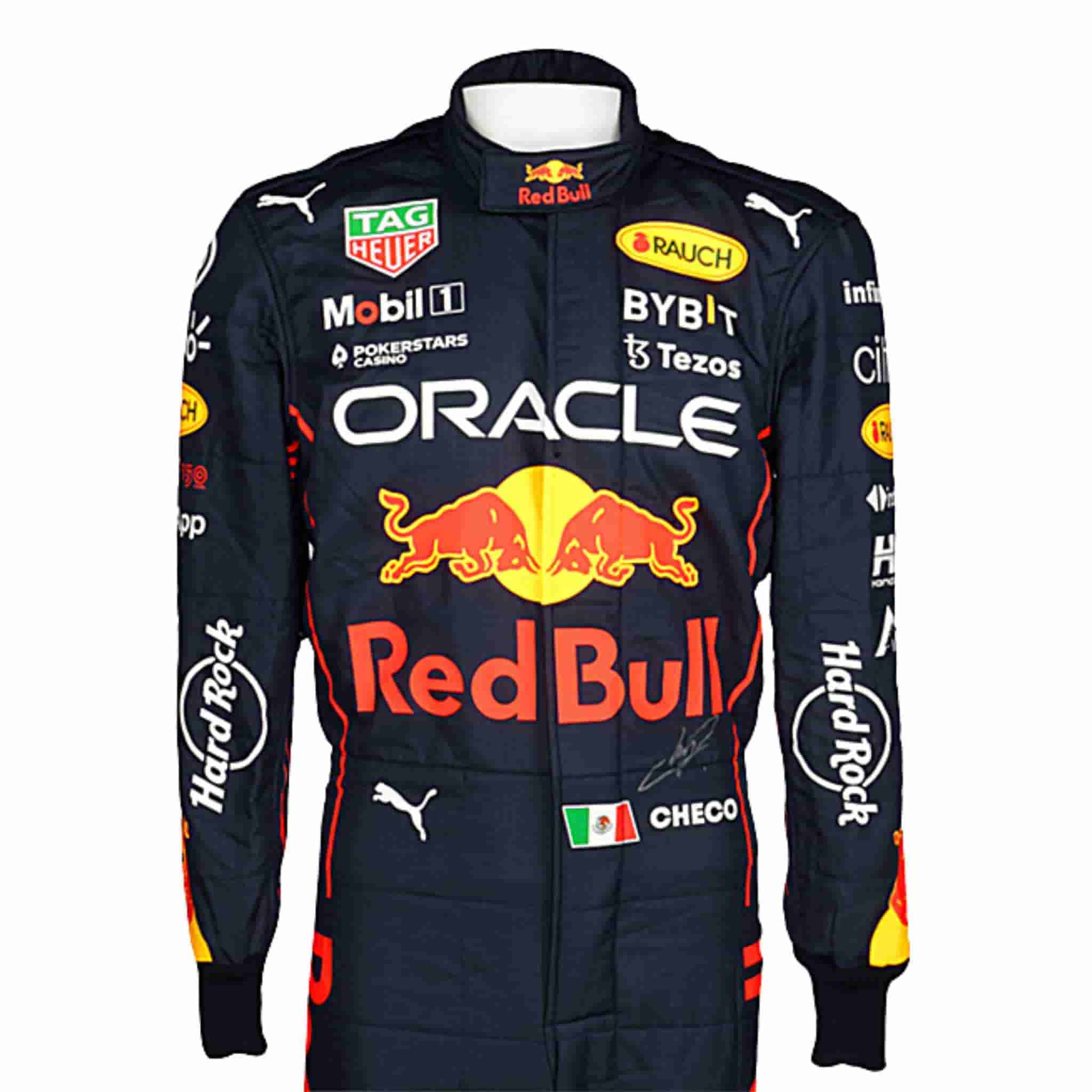 2022 Sergio Perez Red Bull Honda F1 Race Suit Replica